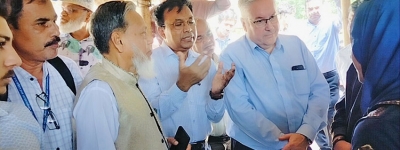 The Honorable President and CEO of ORBIS international visited at Rohingya Refugee Camp in Cox’s Bazar